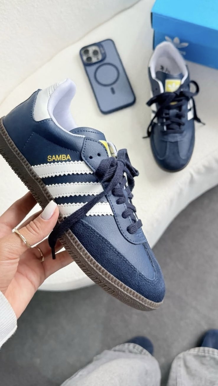 Samba Azul marinho